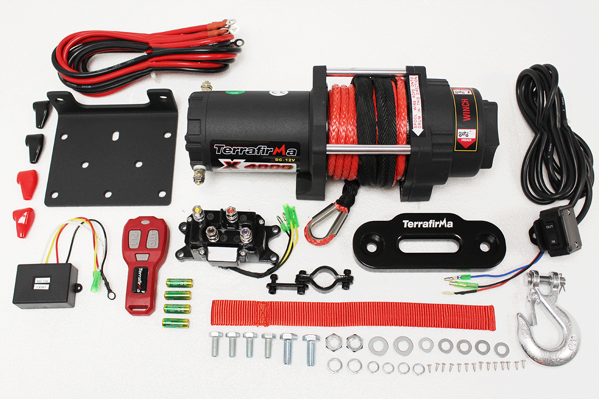 Defender 90 110 & 130 X4000 Electric Winch - TF3340